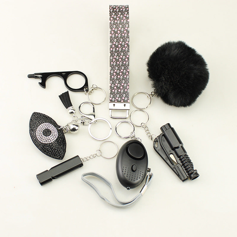 Wholesale Multifunctional Devil's Eye 7-piece Keychain Keychains Accessories