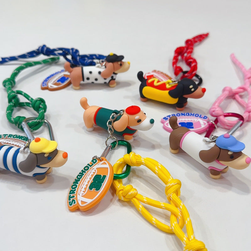 Wholesale Creative Dog Doll Keychain