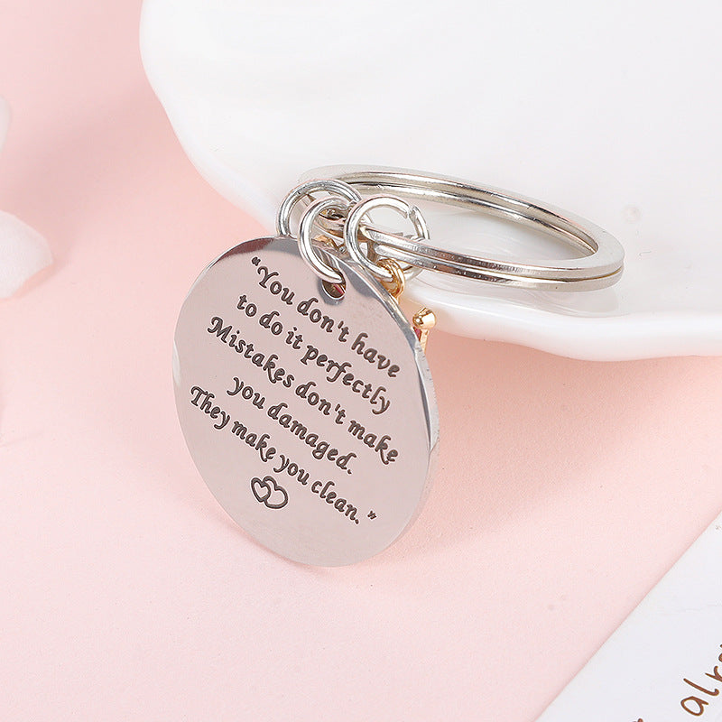 Wholesale Fan Gift Stainless Steel Keychain ACC-KC-MeiXin008