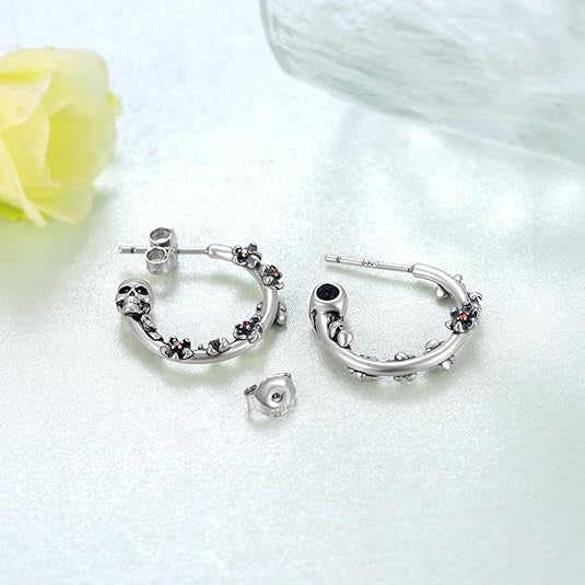 Wholesale Halloween Earrings Personalized Creative Skull Garland Earrings