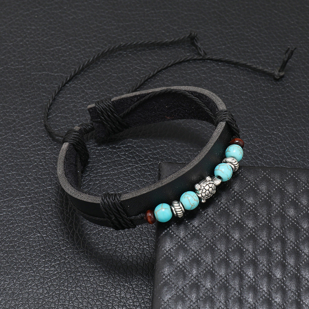 Wholesale  turtle Tiger stone men and women couples bracelet