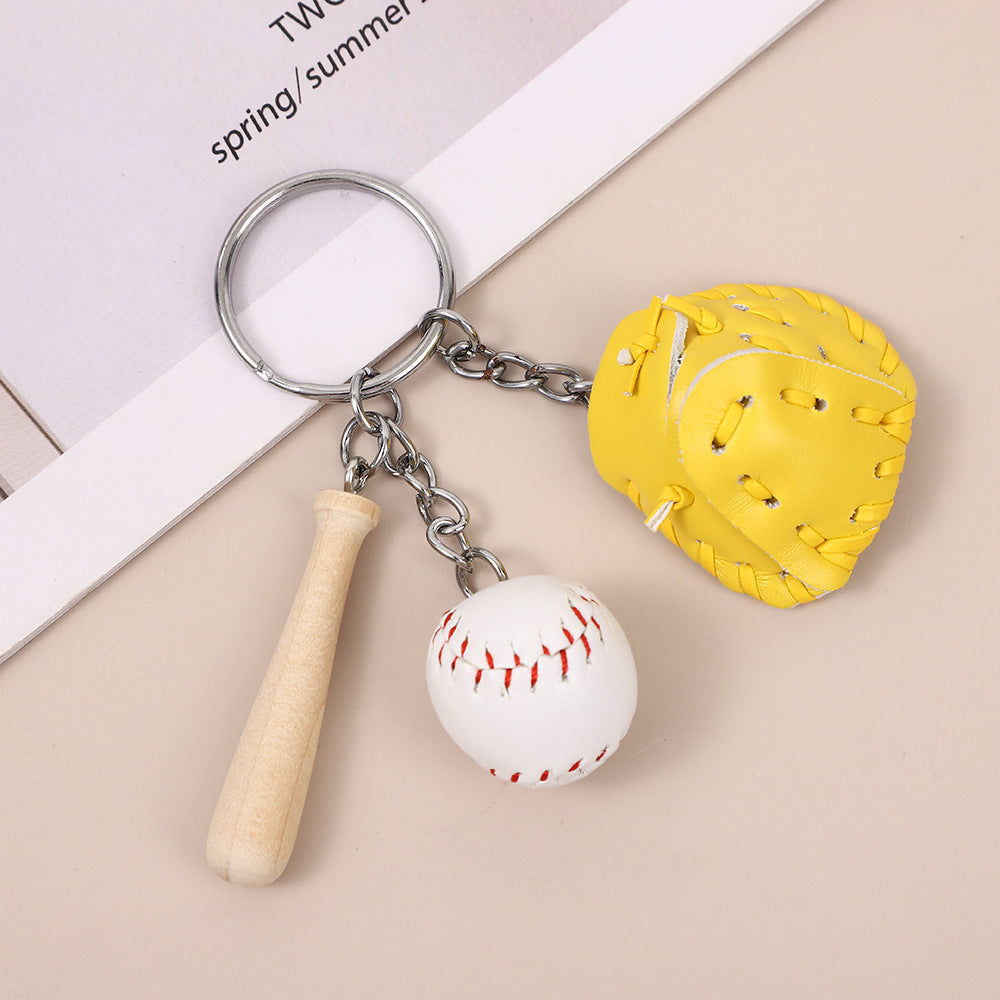 Wholesale  Creative Baseball Keychain