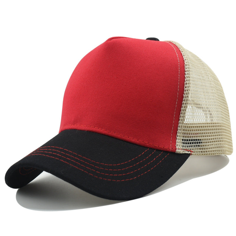 Wholesale Solid Color Five Panel Mesh Hat Baseball Cap ACC-HT-Xiny011