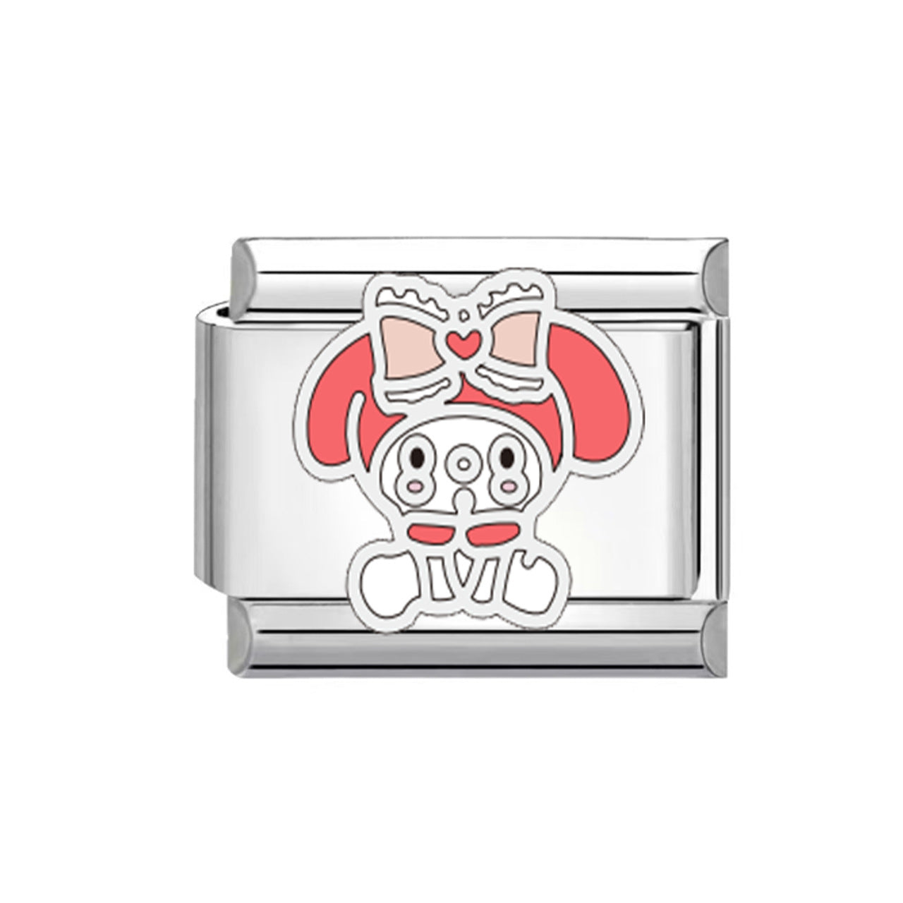 Wholesale  Italian Charm Bracelet 9mm DIY cartoon dripping Creative Stainless Steel Composable Bracelet