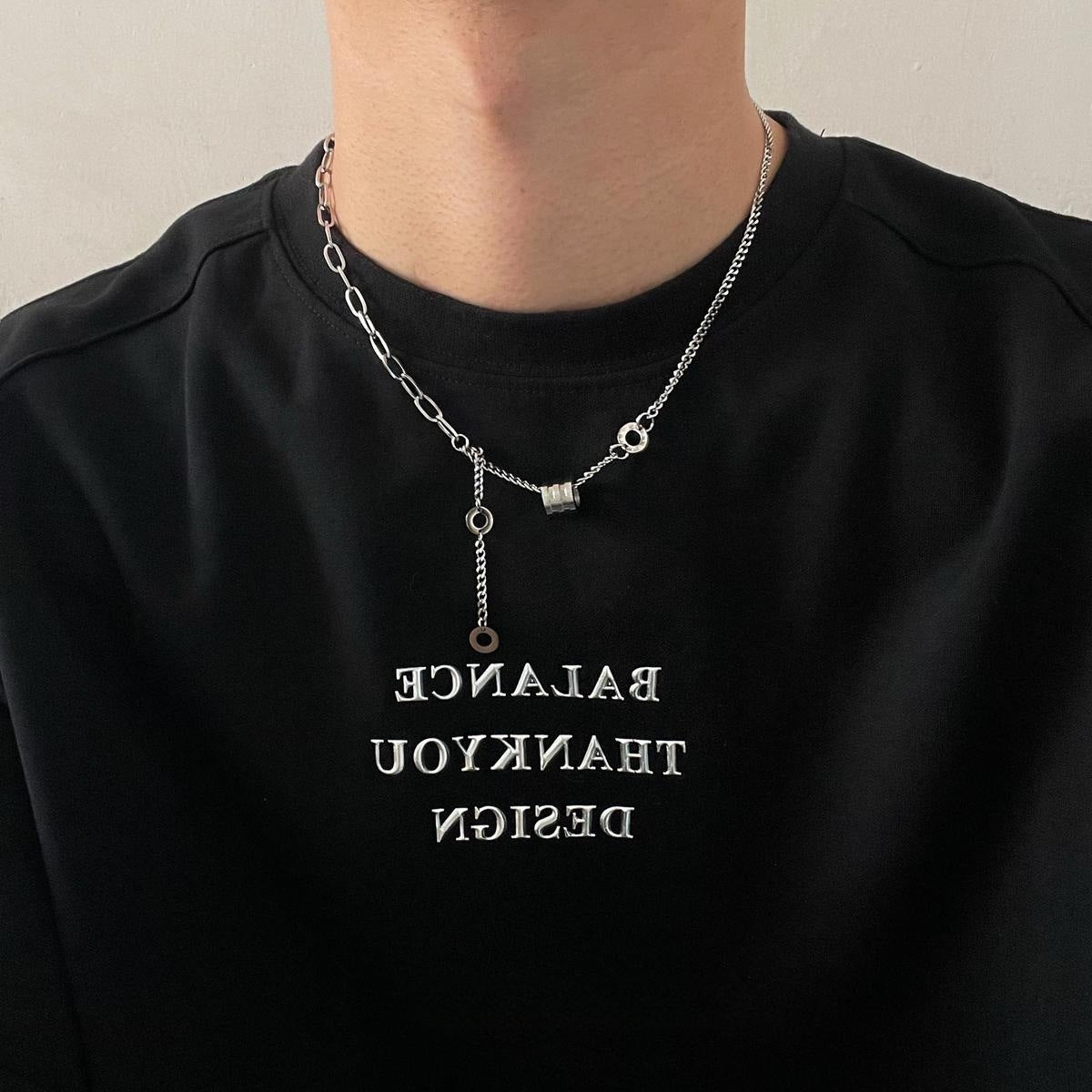 Wholesale Small waist titanium steel non-fading necklace