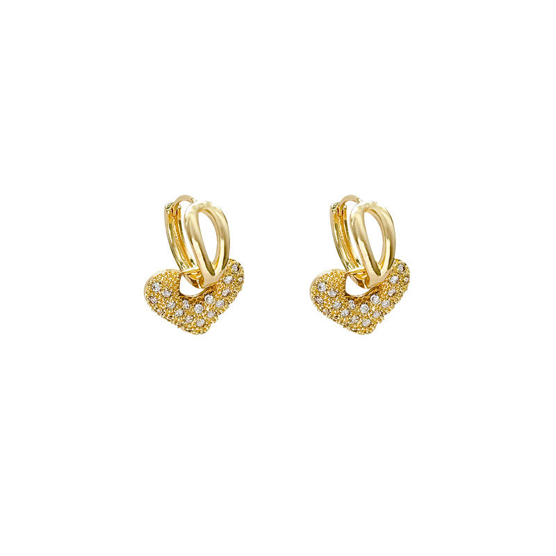 Wholesale Heart Earrings Fashion Earrings