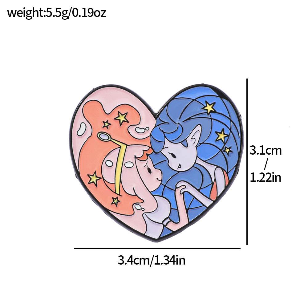 Wholesale Cute cartoon character  alloy brooches