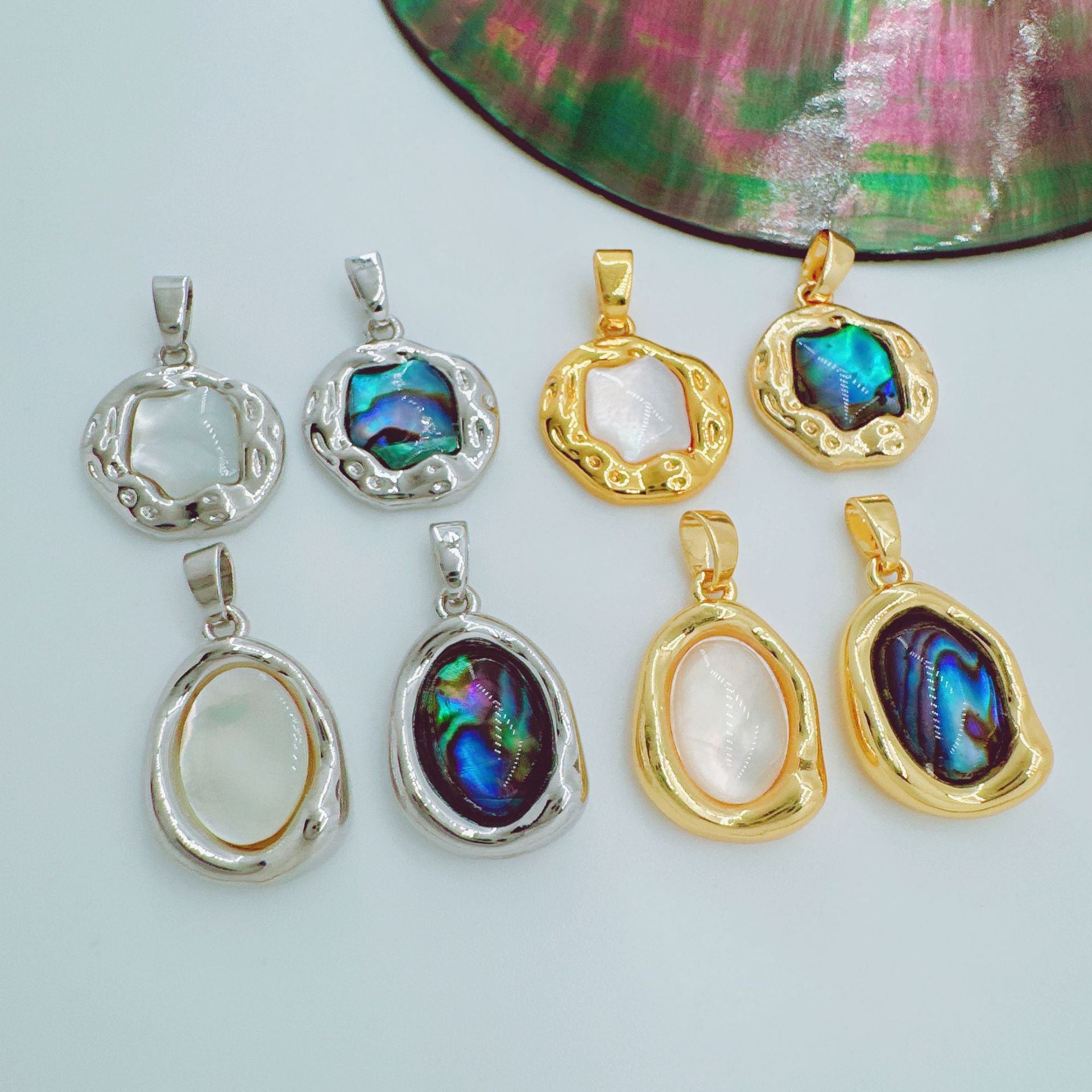 Wholesale Japanese Korean Style Irregular Pendant Necklace Layering Jewelry Accessory for Women Gift