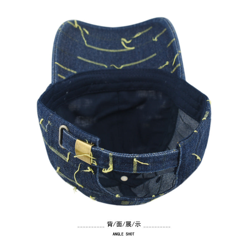 Wholesale  Raked Baseball Cap  All-match Personalized Cap