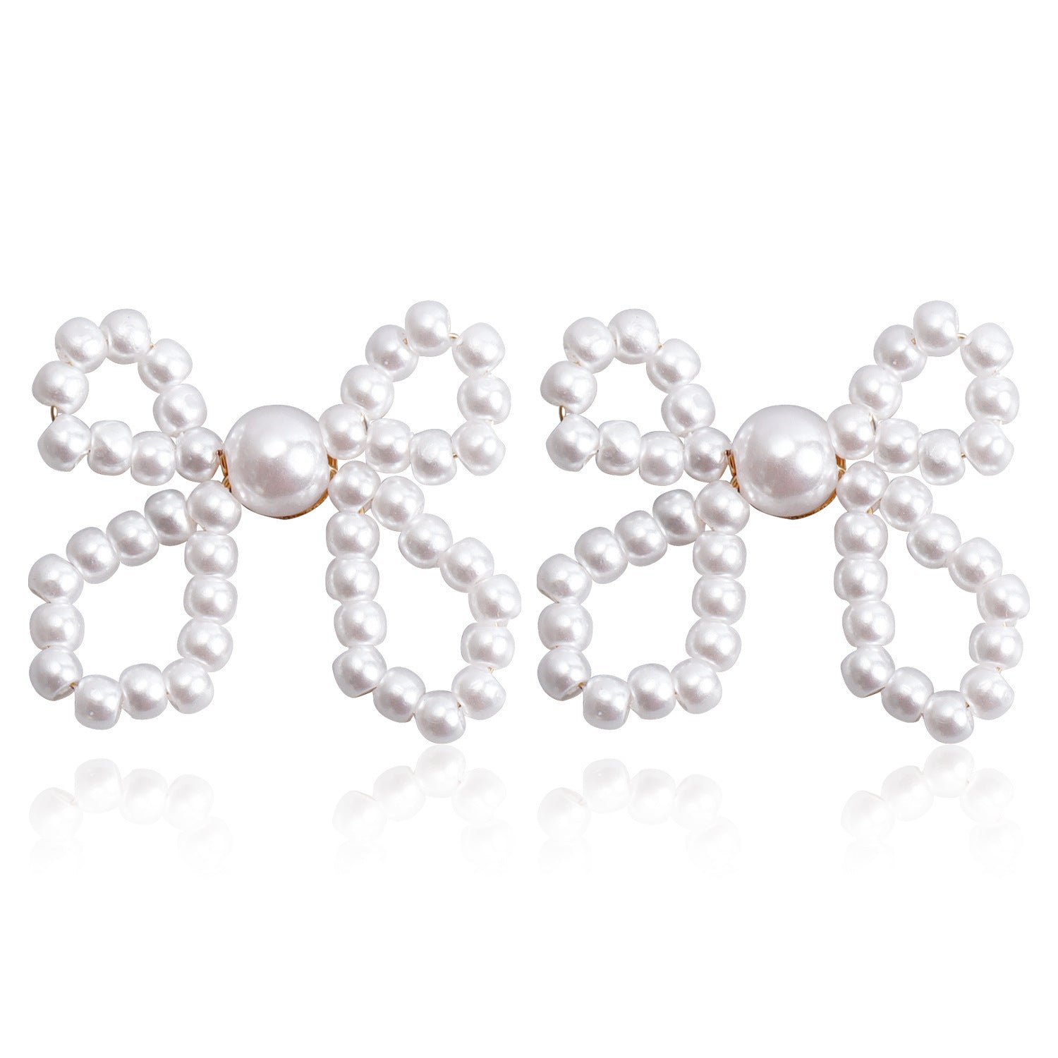 Wholesale Vintage Bow Hand Braided Earrings ACC-ES-Miaosi001