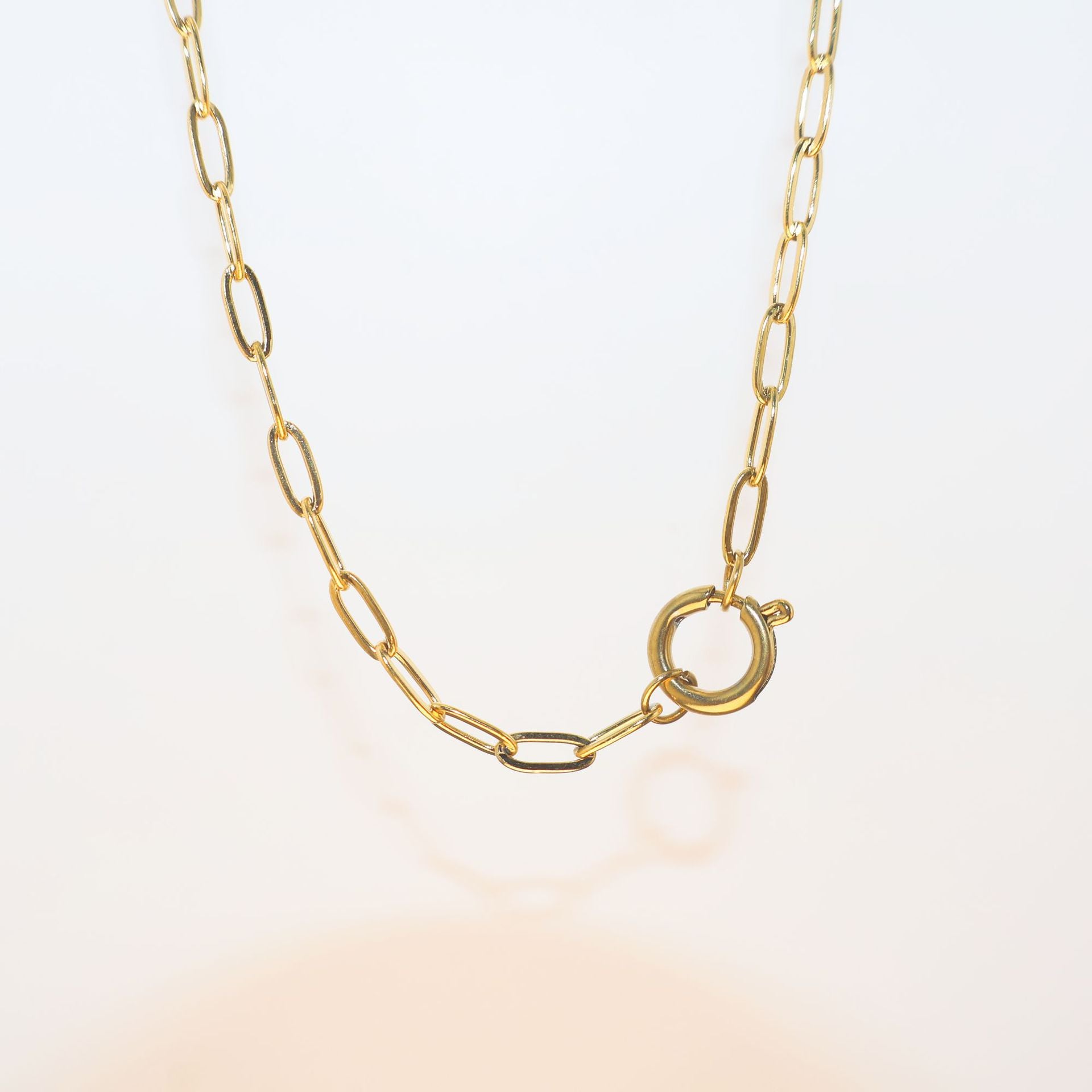 Wholesale titanium steel DIY accessories 12 birthstone necklace 12 birthstone water drop pendant