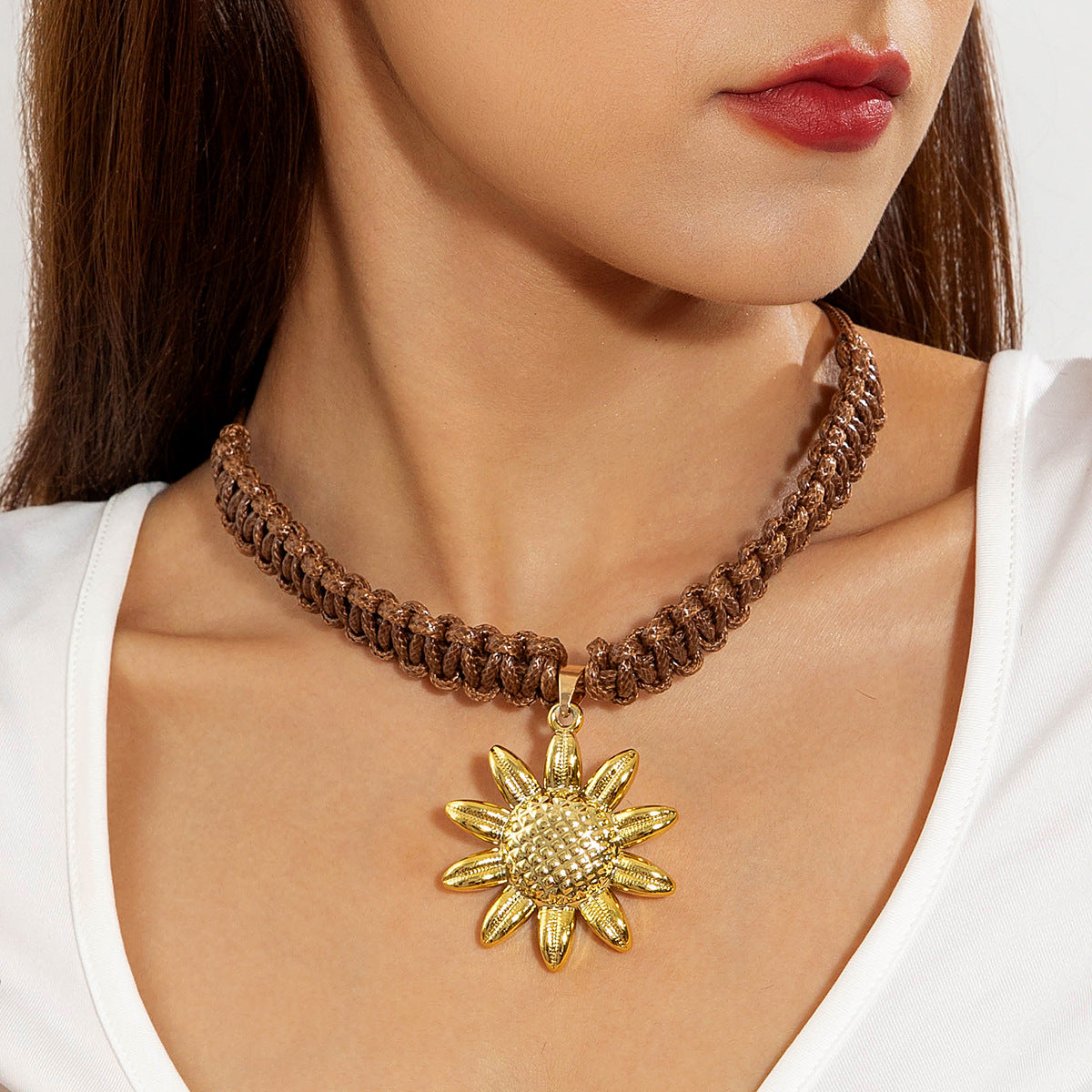 Wholesale  Metal Ocean Style Starfish Pendant Necklace