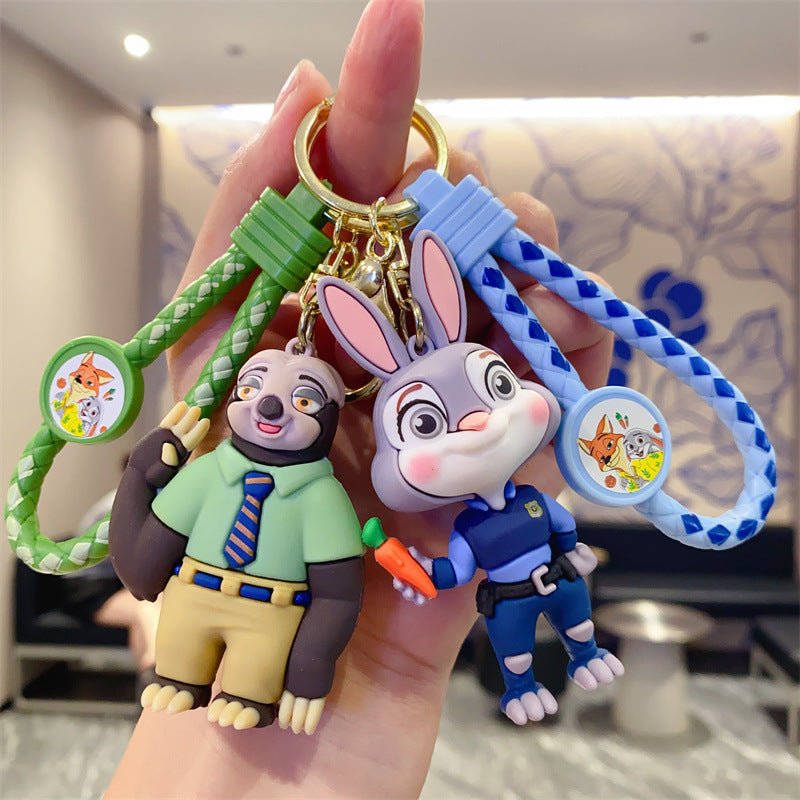 Wholesale Cartoon Cute Anime Silicone Keychains ACC-KC-Kelan013