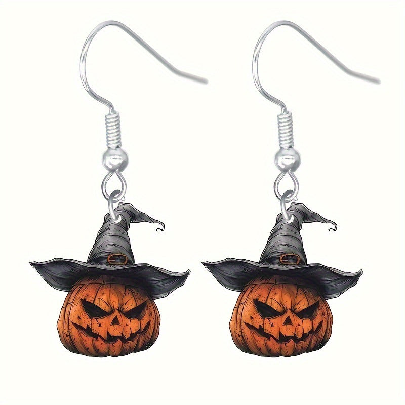 Wholesale Acrylic Flat Halloween Acrylic  Earrings