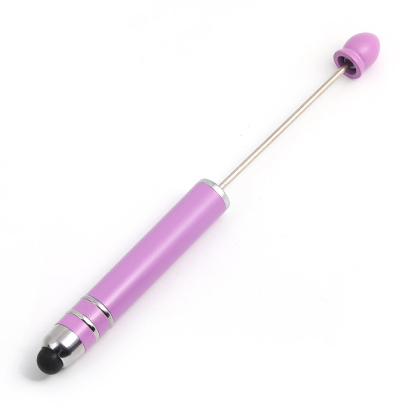 Wholesale Multifunctional 3 in 1 Touch Beadable Stylus Pen DIY Beaded Pen ACC-PN-CY009