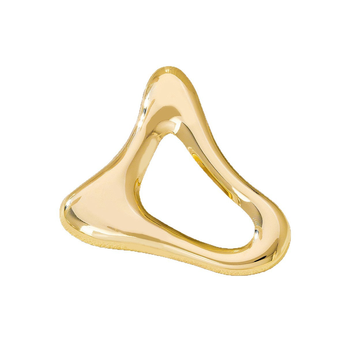 Wholesale Fashionable Trendy Metal Largegeometric Brooch