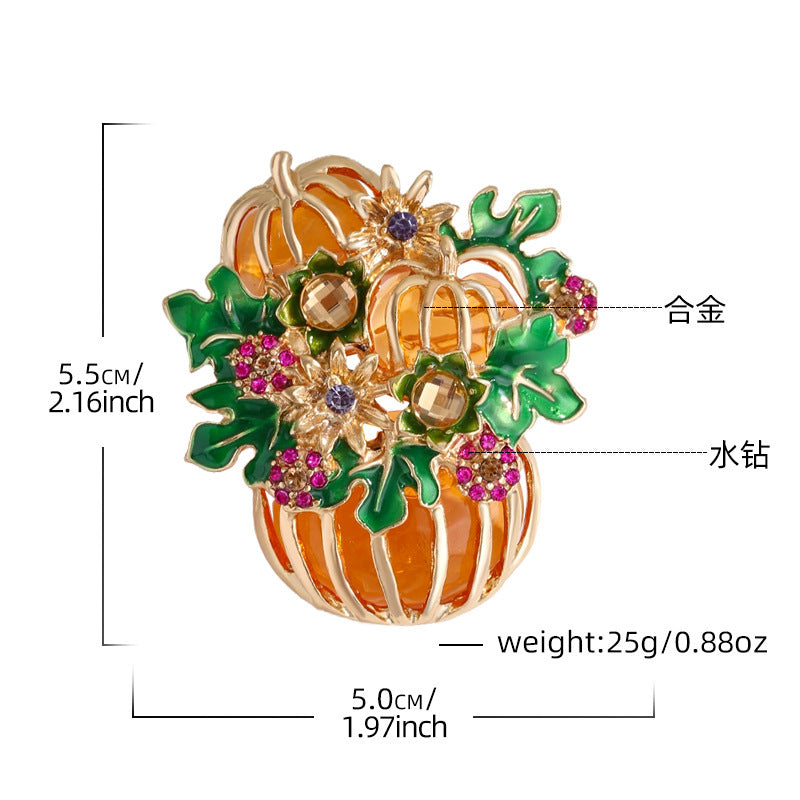 Wholesale  Pumpkin Brooch