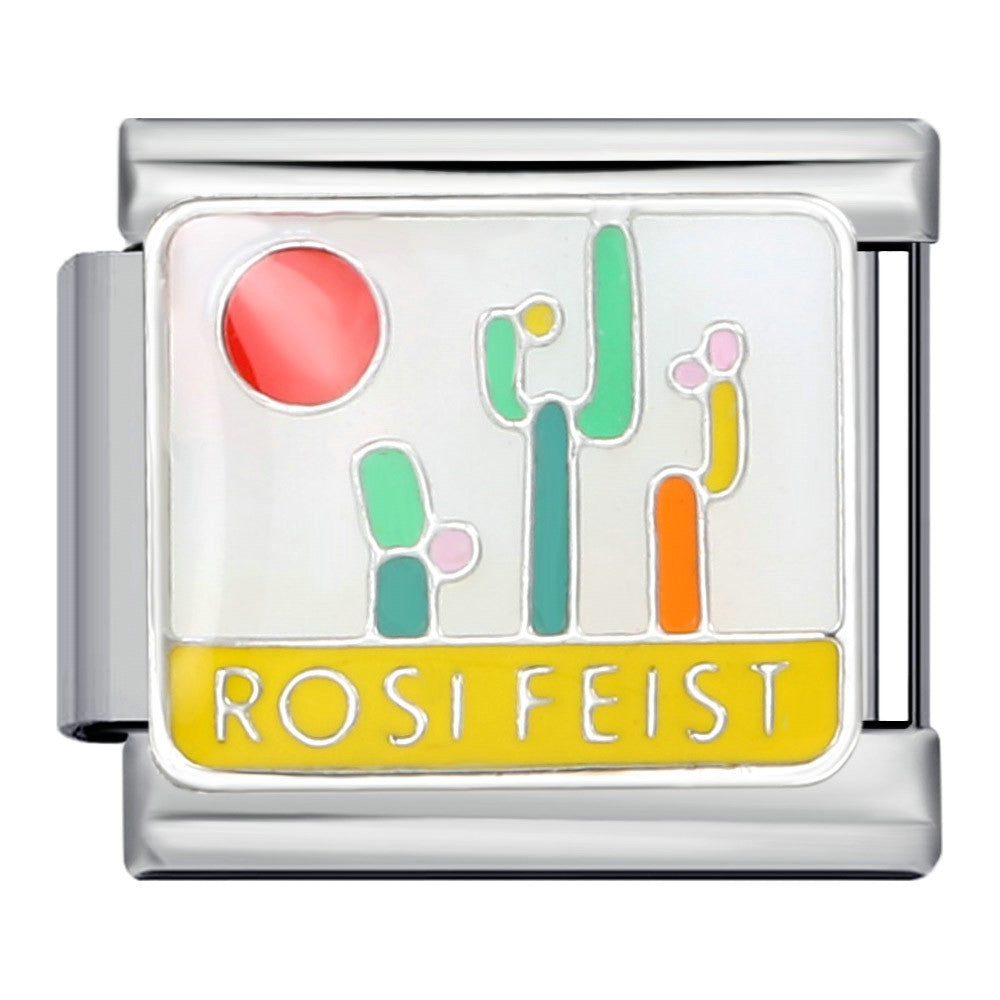 Wholesale Italian Charm Bracelet Gold Plated Oil Drop DIY WeldingStainless Steel Composable Bracelet