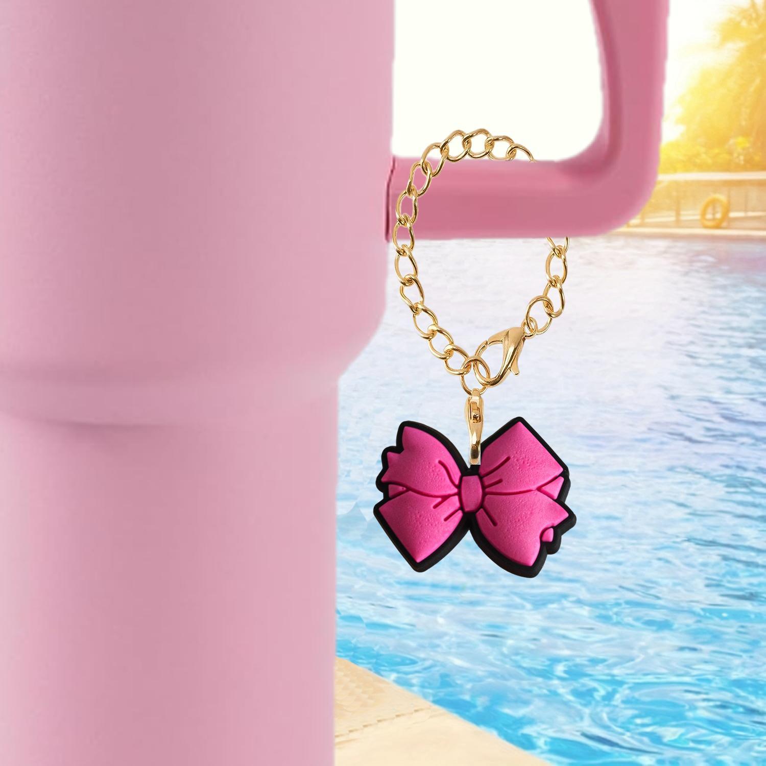 Wholesale Bow Crown Soft Rubber Hanging Chain Cup Accessories Chain ACC-CA-XieJi001