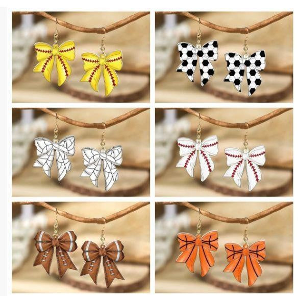 Wholesale Christmas acrylic earrings personality trend travel design earrings