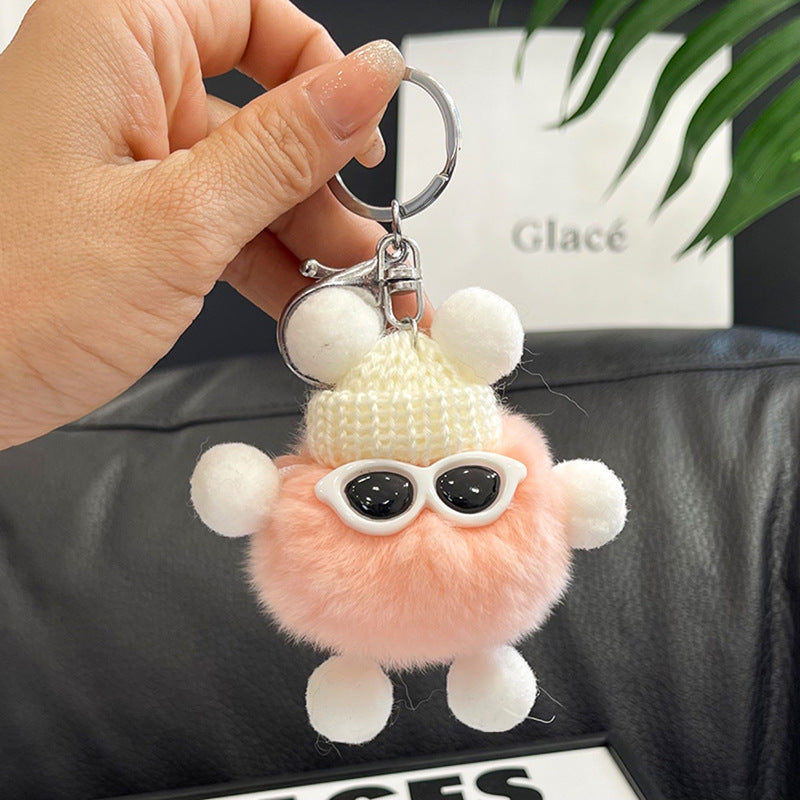 Wholesale Plush Briquettes Monster Keychains ACC-KC-Chengx003