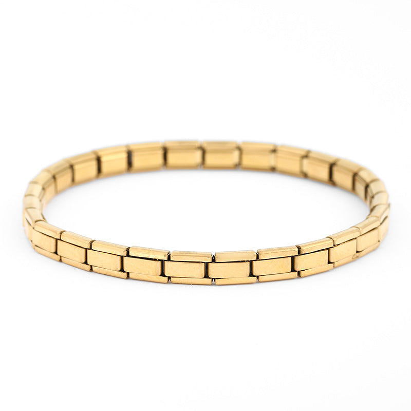 Wholesale Italian Charm Bracelet DIY Splicing Removable Stainless Steel Composable Bracelet ACC-BT-XY056