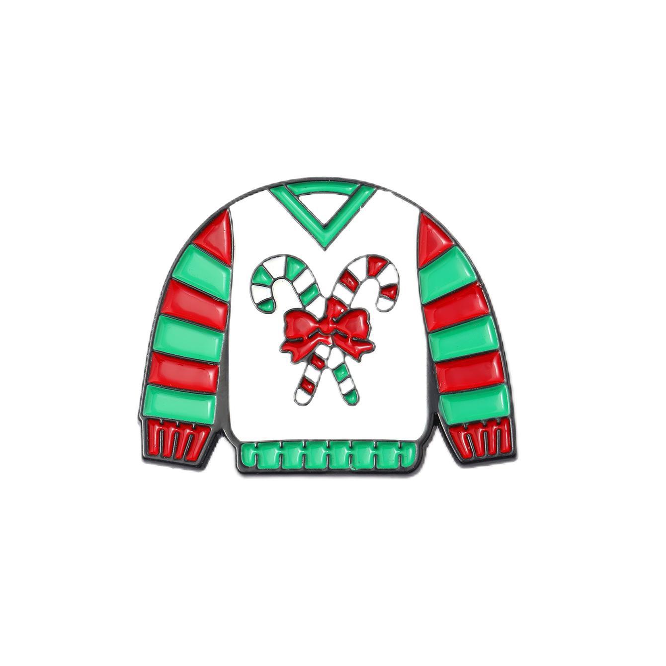 Wholesale Christmas cartoon brooch gift