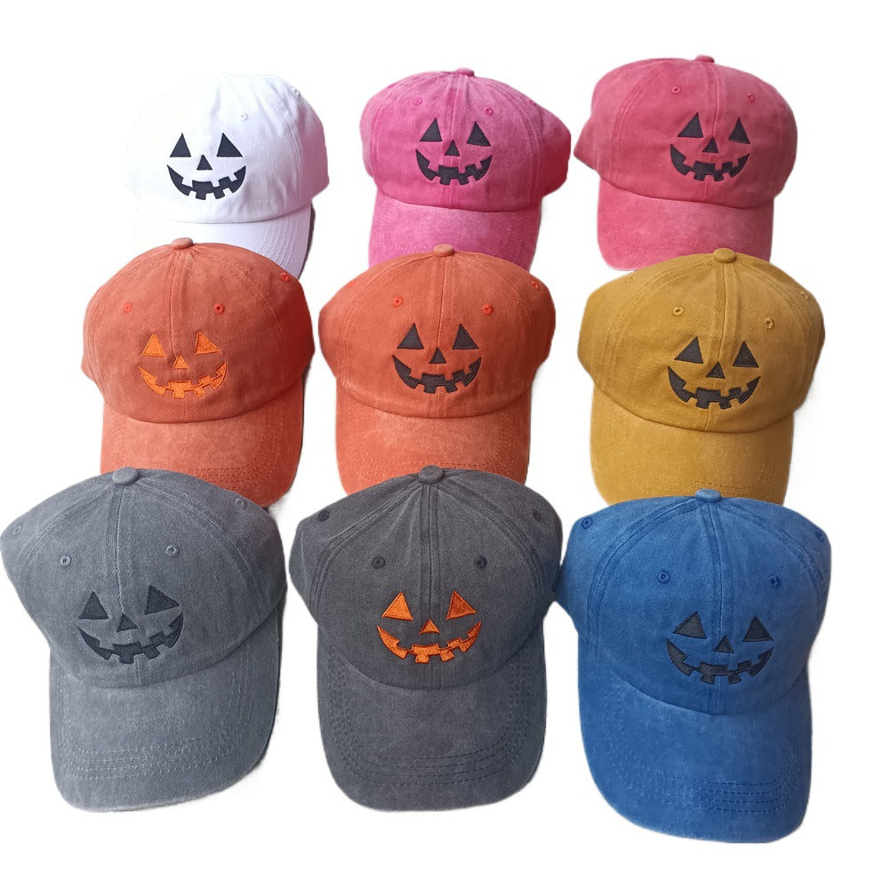 Wholesale Embroidered  Pumpkin Baseball Cap