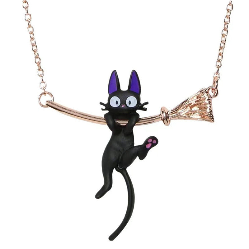 Wholesale Cartoon Cat Alloy Necklaces ACC-NE-YingHao003