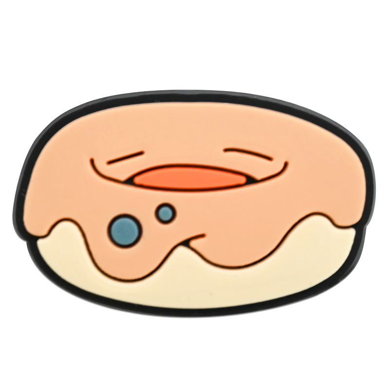 Wholesale Random 100pcs Cartoon Tableware Cups PVC Soft Rubber Shoe Buckle Decoration ACC-SC-RYY060