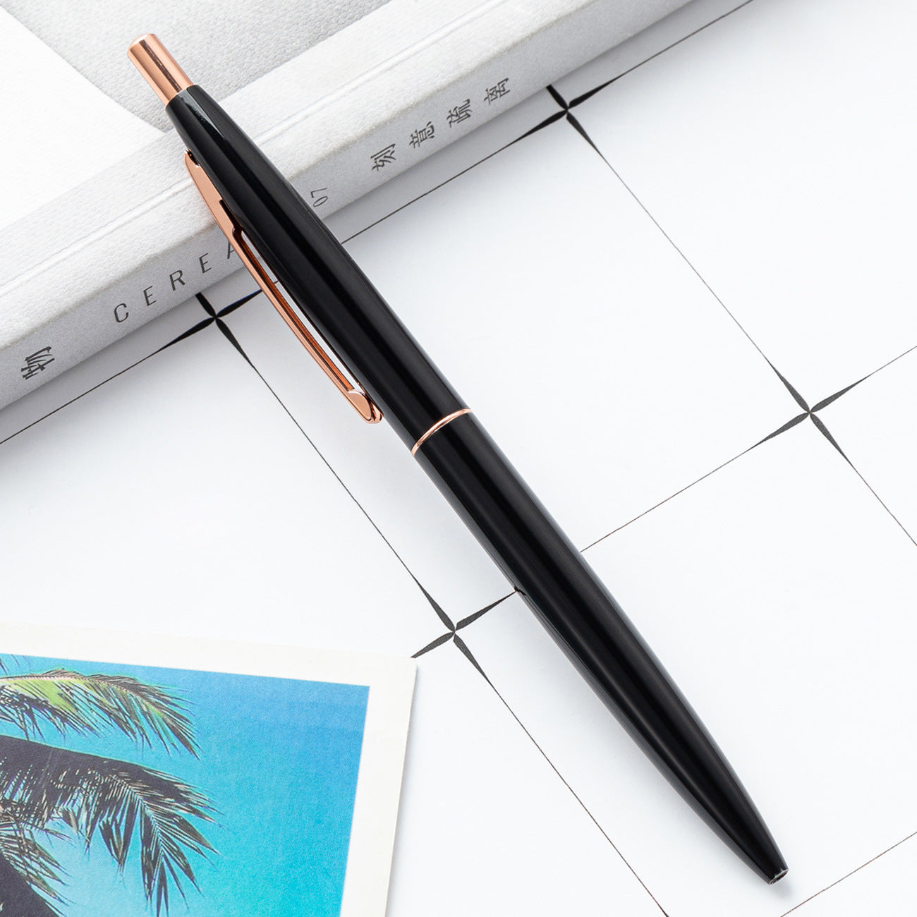 Wholesale Press Ballpoint Pen Multi-color Aluminum Rod Ballpoint Pen ACC-PN-HuaH040