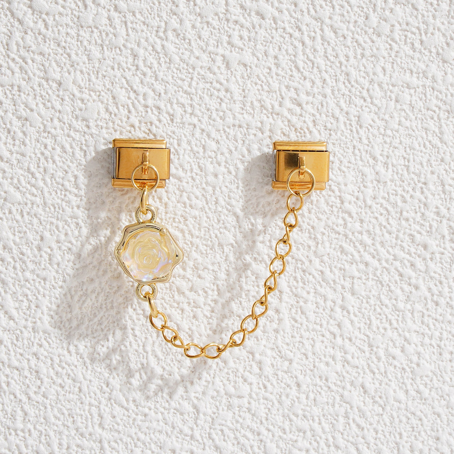 Wholesale 5pcs Italian Charm Bracelet 9mm DIY Splicing Evil Eye Pendant Stainless Steel Composable Bracelet