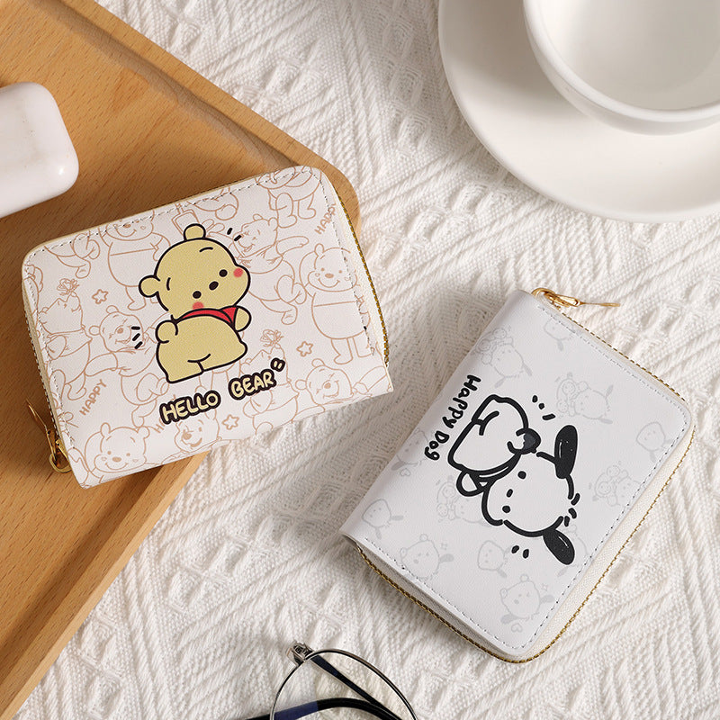 Wholesale Cat Accordion Card Holder Wallet ACC-WT-Jial001