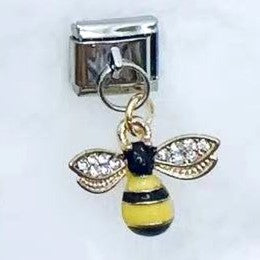 Wholesale 10pcs Italian Charm Bracelet 9mm DIY Splicing Fruit Starry Sky Series Stainless Steel Composable Bracelet