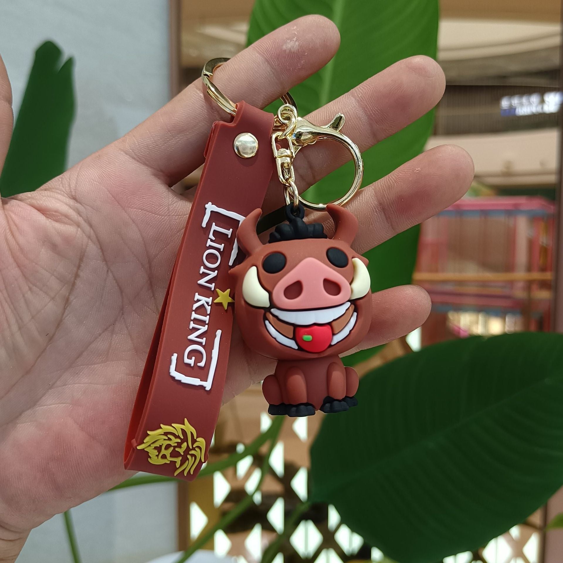 Wholesale Cartoon Cute PVC Keychain ACCVIP-KC-KuangKe003