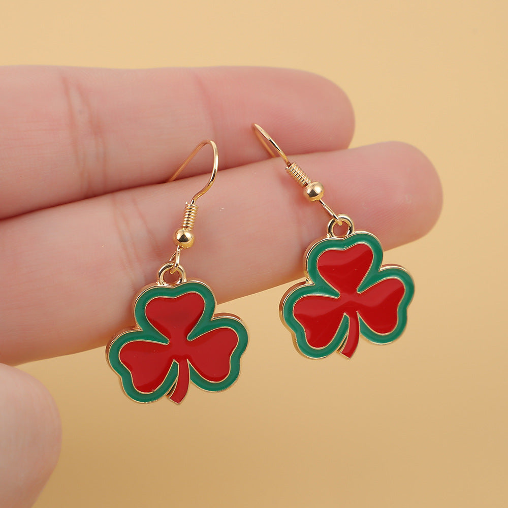 Wholesale St. Patrick's Day Irish Alloy Earrings