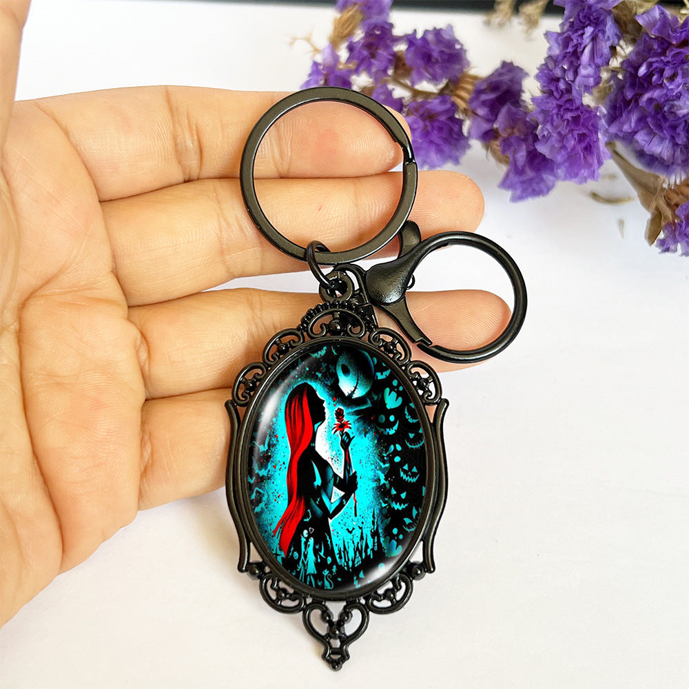 Wholesale Halloween Nightmare Before Christmas Keychains ACC-KC-XiangLian001