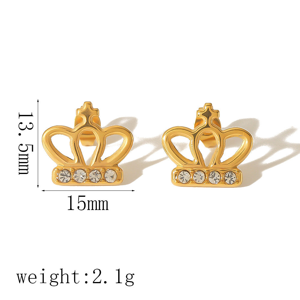 Wholesale 18K Gold Stainless Steel Earrings ACC-ES-LiQuan006