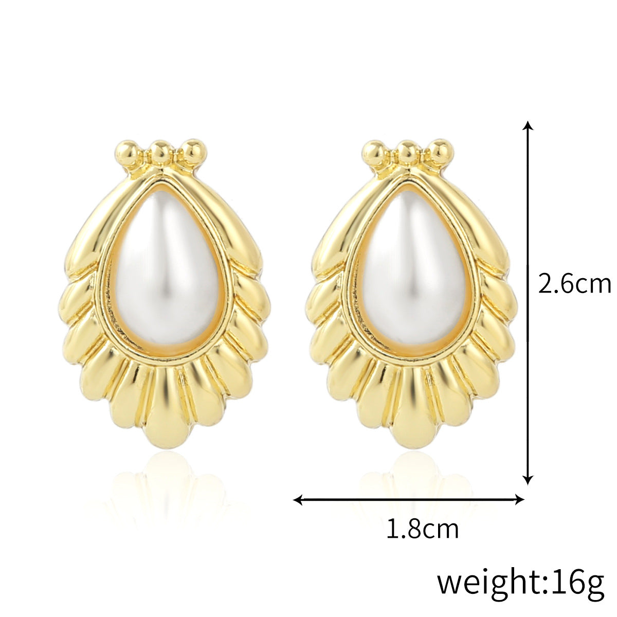 Wholesale Long Irregular Baroque Pearl Earrings ACC-ES-ManYi016