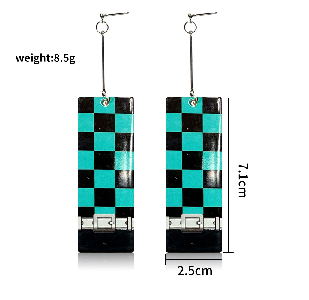 Wholesale Cartoon Anime Butterfly Acrylic Earrings ACC-ES-Jiay011