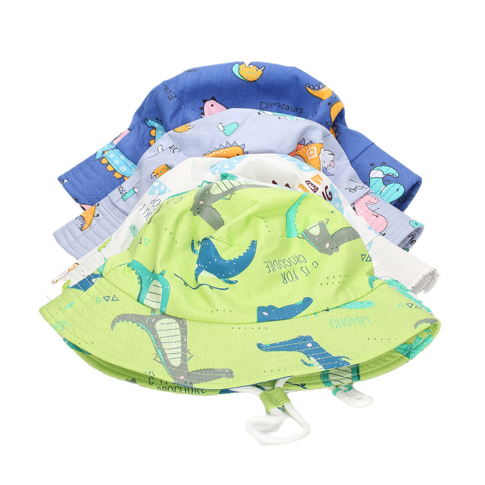 Wholesale Cartoon Animal Fisherman Hat for Children Aged 1-3 Years Old ACC-KH-JingHong006