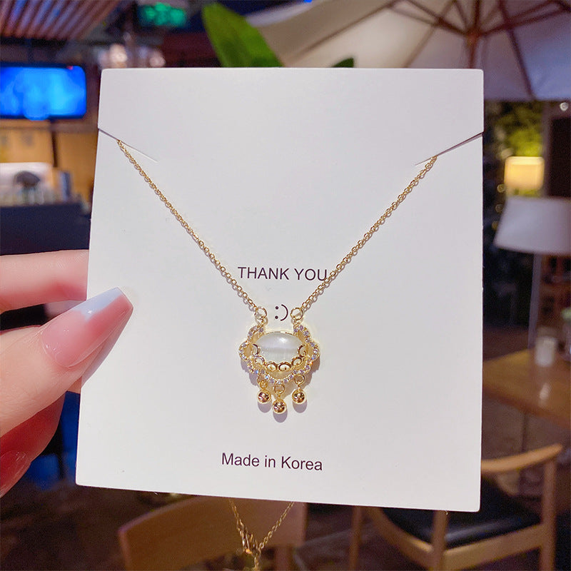 Wholesale Titanium Steel Non-fading Necklace Clavicle Chain Choker Necklace ACC-NE-Xiyue001