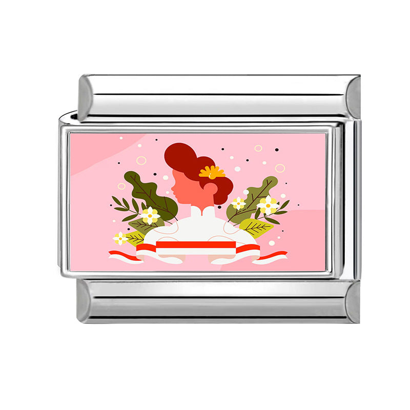 Wholesale Cartoon Cat DIY Bracelet Charms Stainless Steel Fashion Accessory For Jewelry Making Boutique Resale