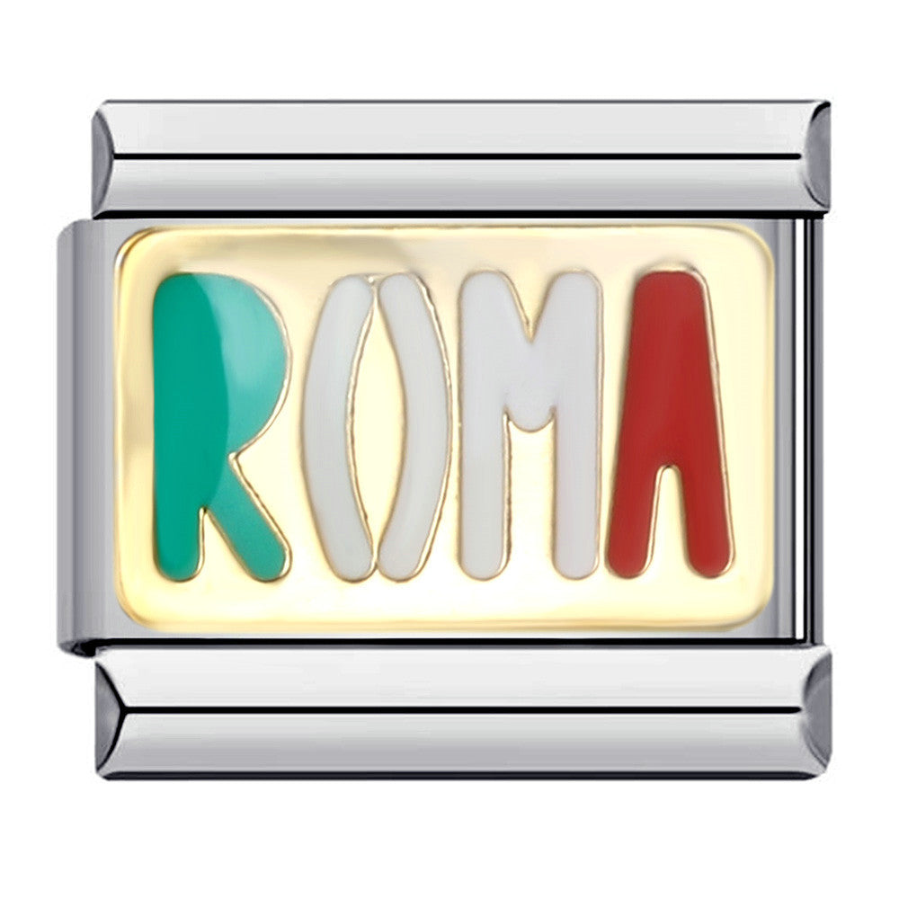 Wholesale Italian Charm Bracelet 9mm DIY Splicing Removable  Stainless Steel Composable Bracelet