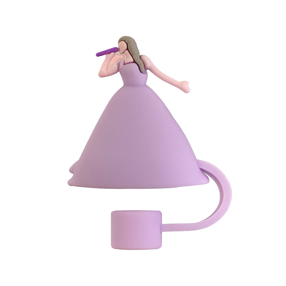 Wholesale 10pcs Star Straw Cover 10mm Straw Tube Cap ACC-SCR-WX005