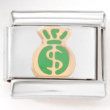 Wholesale Italian Charm Bracelet 9mm DIY Splicing Cartoon  Stainless Steel Composable Bracelet