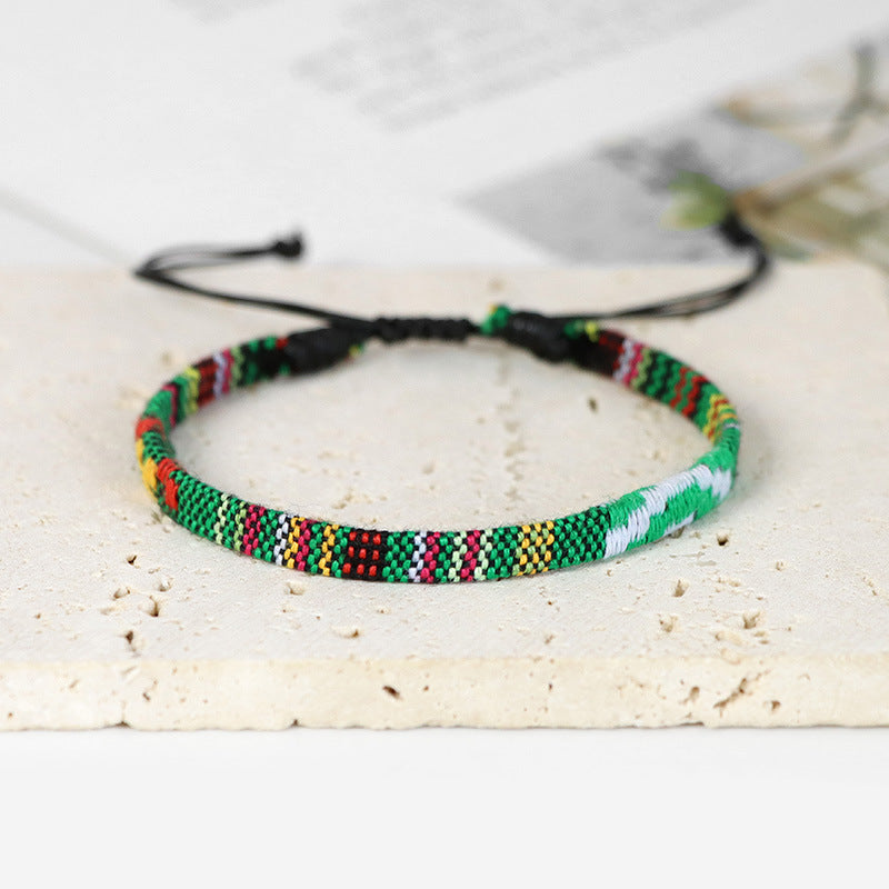 Wholesale Vintage Bohemian Hand Woven Bracelet ACC-BT-GEB004