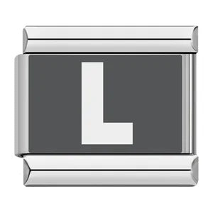 Wholesale Italian Charm Bracelet 9mm DIY Splicing Removable English Letters Stainless Steel Composable Bracelet