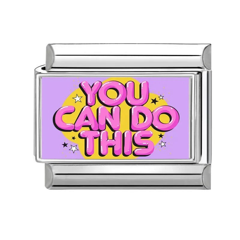 Wholesale Italian ModularValentine' s Day Collection Love DIY  Bracelet