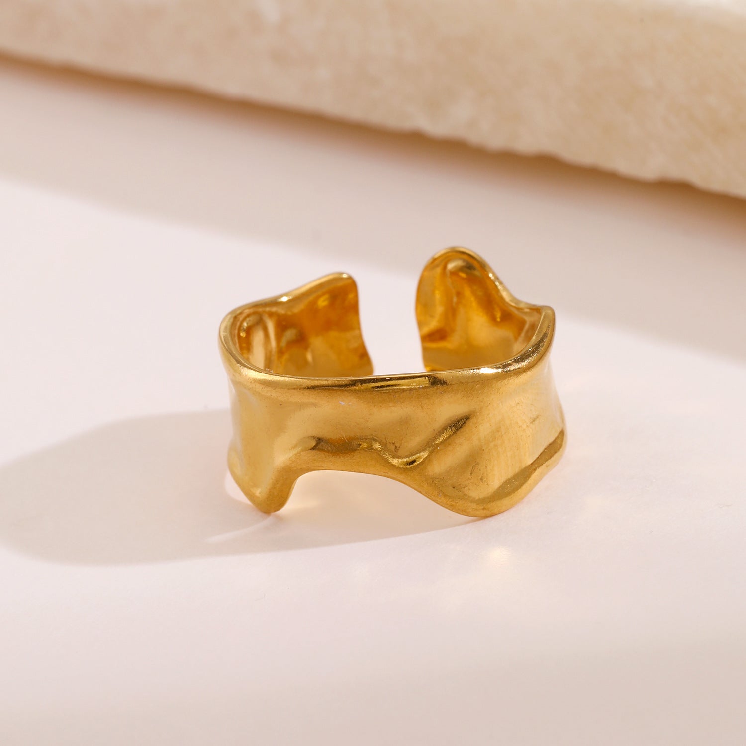 Wholesale stainless steel irregular shaped rings